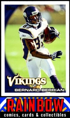 2010 Topps #438 Bernard Berrian    Minnesota Vikings - Image 1 of 2
