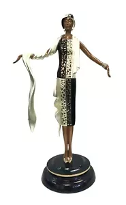ERTE "ON THE AVENUE" 1989 | BRONZE SCULPTURE | ART DECO | OTHERS AVAIL | GALLART - Picture 1 of 5