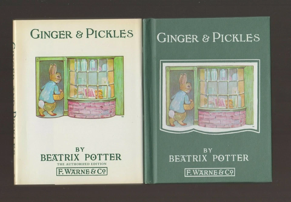 VG 1960s Vintage Edition Hardcover in a DJ Ginger and Pickles Beatrix Potter - Image 1 of 1