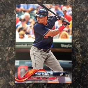 2018 Topps Update US149 Leonys Martin Cleveland Indians - Picture 1 of 2