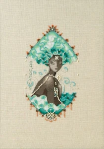 Chart N Verzierung mit Spezialfaden WASSERMANN NC338 von Nora Corbett - Bild 1 von 1