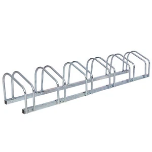 Bicycle Floor Parking 1-6 Rack Adjustable Bike Stand Storage for Indoor Outdoor - Picture 1 of 12
