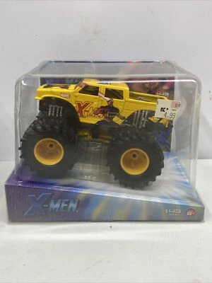 muscle machines 1/43 monster trucks Marvel X-men Cyclops Rare 2005 Wolverine - Image 1 of 4