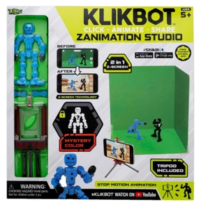 KILKBOT ZANIMATION STUDIO PACK STOP-MOTION ANIMATION SPIELZEUG von STIKBOTS BRANDNEU! - Bild 1 von 2