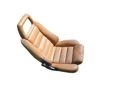 ALFA ROMEO GTV-6 Usado Original TAN Recaro ASIENTO DE PASAJERO para Retapizar Foto 1 de 4