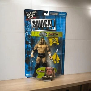 WWF Smackdown Series 7 Triple H Wrestling Figur WWE Tron Ready Real Scan Damage - Bild 1 von 2