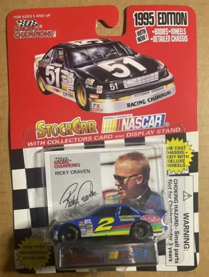 Racing Champions Ricky Craven 1995 Edición NASCAR 1:64 Stock Car Foto 1 de 3