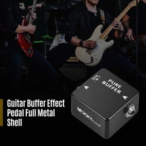 MOSKYAudio Pure Buffer Mini Guitar Effect Pedal Full Metal fr Guitar Player S8D4 - Picture 1 of 7
