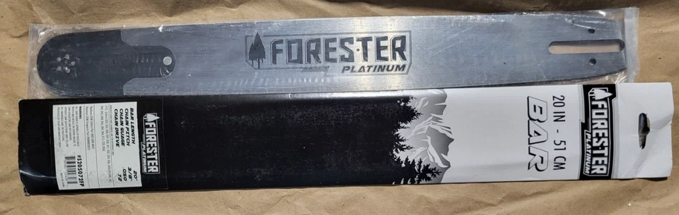 Forester Professional Platinum Chainsaw Bar 20" for STIHL Saws