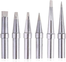 Solder Tips 6Pcs for Weller ET Soldering Iron, Replacement Tips for WES51/50,WES