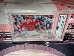 SHOHEI OHTANI 2018 TOPPS COMPLETE SET RETAIL RC ROOKIE #700 PSA 9 DODGERS - Picture 1 of 2