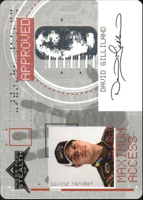 2007 Press Pass Stealth Maximum Access #MA9 David Gilliland - Racing - Image 1 of 2