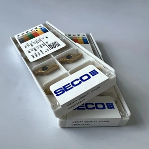 SECO / VBMT110308-F1,CP500 / Original genuine CNC alloy blade 10 PCS - Picture 1 of 4