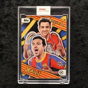 Topps Project 22 Xavi FC Barcelona by Sanil Chitrakar UEFA Soccer Cards - Picture 1 of 2
