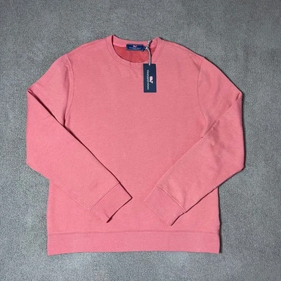 Sudadera Vineyard Vines Tejidos Núcleo en Blanco Cuello Redondo Rojo Jetty Para Hombre Grande  Foto 1 de 4