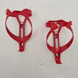 Bontrager Pro Carbon water bottle cages, Gloss Red. Pair - Picture 1 of 19