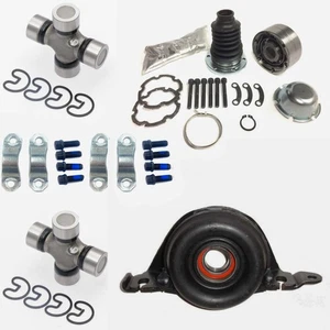Rear Driveshaft Kit CV Joint, 2 x U-Joints, Center Bearing  Ford Escape XLS XLT - Picture 1 of 3