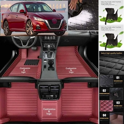 For Nissan Altima Car Floor Mats Luxury Waterproof Liners Carpets Cargo Custom Foto 1 de 4