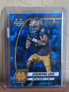 2024 Bowman University Chrome Sapphire Edition - Jeremiyah Love #100 (RC) - Bild 1 von 2