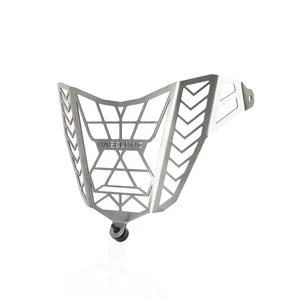 silver Stainless steel headlight guard For VOGE 500 DSX/Valico 500 DSX 2021-2024 - Picture 1 of 7