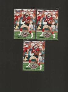 1996 DONRUSS JERRY RICE #112 LOT OF 3 CARDS - Picture 1 of 1