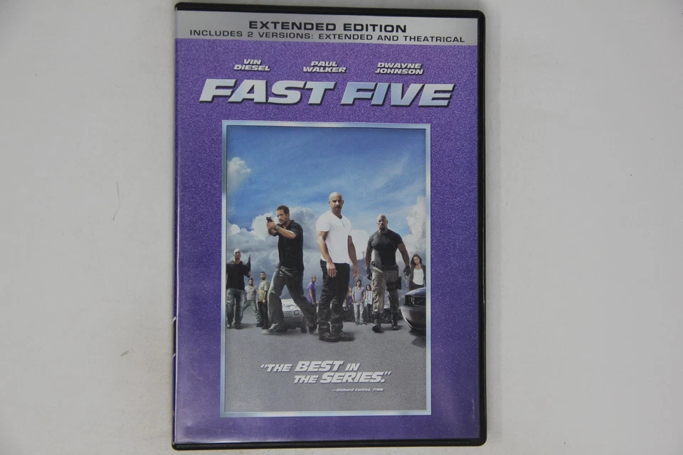 Fast Five Extended Edition DVD Vin Diesel Paul Walker - Image 1 of 1