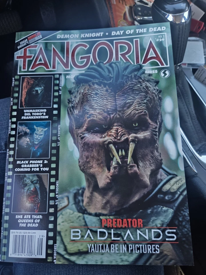 FANGORIA VOL 2 #29 - "PREDATOR BADLANDS" COVER - FALL/2025 - Image 1 of 2
