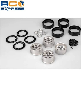 JConcepts Jammer 2.2 Crawler Wheel Natural W/ Black Beadlock 4pc JCO3422 - Picture 1 of 1