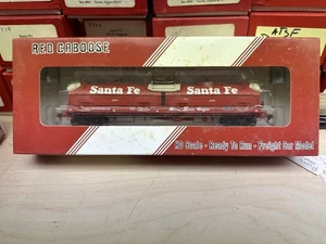 Red Caboose RTR Santa Fe 100-Ton Evan’s Coil Car #91922 NOS - Picture 1 of 2