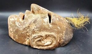 Vintage Benito Juárez Figueroa-Sierra de Puebla Mexican Dance Tejonero Mask - Picture 1 of 22