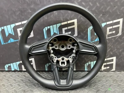 OEM 2017-2018 MAZDA 3 SPORT HATCHBACK MANUAL STEERING WHEEL NO HEAT NO SWITCHES - Image 1 of 4