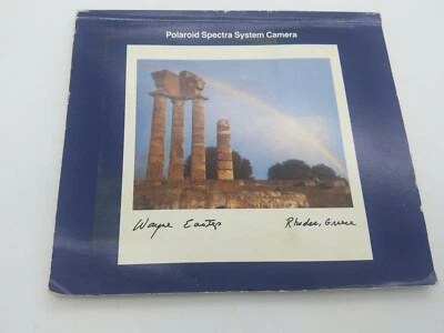 Original instruction manual for Polaroid Spectra System camera   - Image 1 of 3