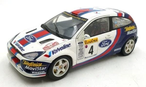 Autoart 1/18 Scale Diecast DC14525L - Ford Focus WRC Mcrae #4 RMC 2001 - Picture 1 of 5