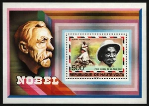 Obervolta 1977 - Mi-Nr. Bloque 47 ** - MNH - Premio Nobel - Imagen 1 de 1