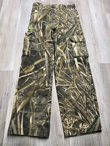 Realtree Pantaloni Cargo Mimetici da Caccia Giovanili Taglia L (10/12) Vita Regolabile Outdoor - Foto 1 di 10