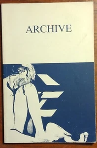 THE ARCHIVE 1986 Book of Poetry ~ Signed & Inscribed by Marc Vincenz - Picture 1 of 7