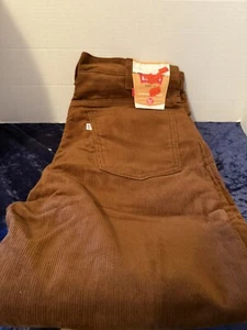 VINTAGE NEW OLD STOCK WHITE TAG CORDUROY LEVI’s 34x32 - Picture 1 of 6
