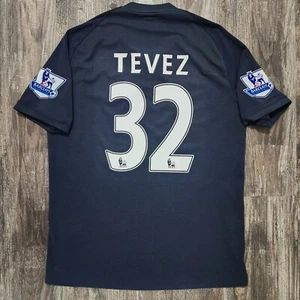 Camiseta de fútbol visitante Umbro Manchester City 2011 Carlos Tevez hombre L Argentina EPL - Imagen 1 de 8