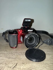 Nikon COOLPIX L840 16.0MP Digital Camera Red Works Great - Picture 1 of 3