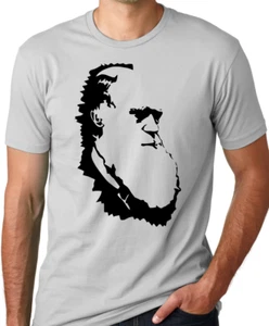 Charles Darwin evolution theory tshirt - Picture 1 of 3