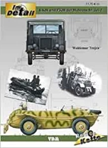 W. Trojca: LKW und PKW der Wehrmacht 2 VW Schwimmwagen 166 Kübelwagen Büssing ua - Bild 1 von 1