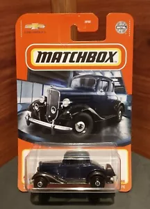 NUOVO 2021 MATCHBOX™/MATTEL 1934 CHEVY® MASTER COUPE 1:64 PRESSOFUSO - Foto 1 di 9