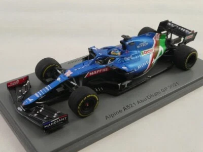 Spark Alpine A521 Renault #14 Fernando Alonso Abu Dhabi GP 2021 1/43 S7858 - Immagine 1 di 3