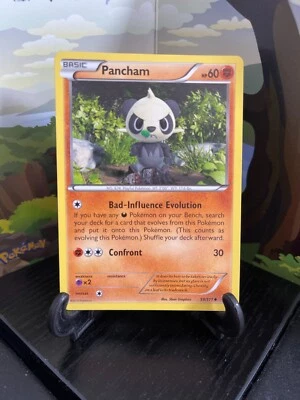 Pancham 59/111 - Furious Fists - Uncommon - Pokemon Card TCG - LP - Image 1 of 3