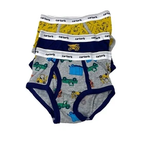 Carter's 3-Pack Cotton Blend Briefs Boys Underwear Tag Free Multicolor 3J281910 - Picture 1 of 6