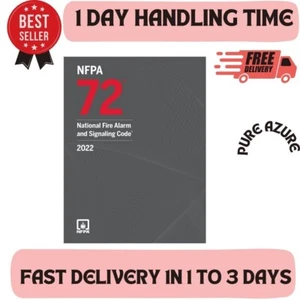 New 2022 NFPA 72 National Fire Alarm and Signaling Code Paperback - Picture 1 of 2