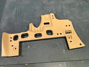 19-23 PORSCHE CAYENNE 9Y0 LEFT LOWER DASH PANEL COVER TRIM 9Y1857161 BEIGE - Picture 1 of 6