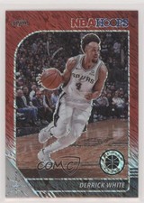 2019-20 Panini NBA Hoops Premium Stock Red Shimmer Prizm /88 Derrick White #176