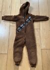 Preloved 💙 Disney Star Wars ⭐️ Brown Chewbacca All-in-one Sleepwear Age 6-7
