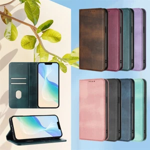 Magnetic Leather Wallet Cover Case for Google Pixel 10 9 Pro XL 5 6 7 8 9A 7A 8A - Picture 1 of 20